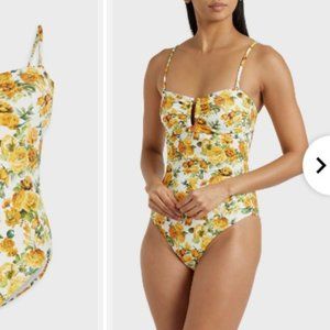 NWT Onia Pauline floral one piece swimsuit
